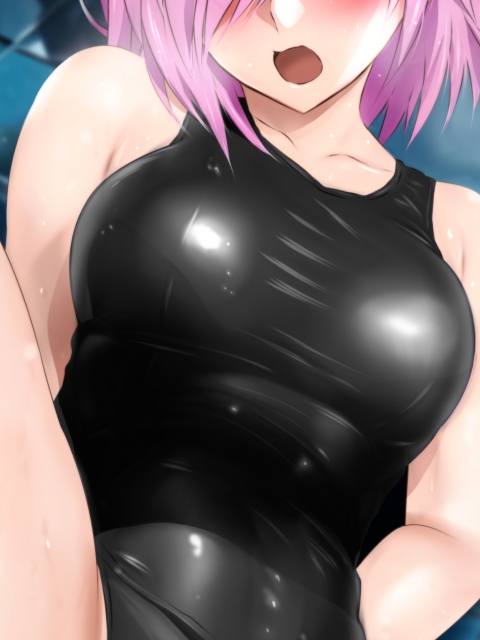 スク水でピンチのマ○ュ