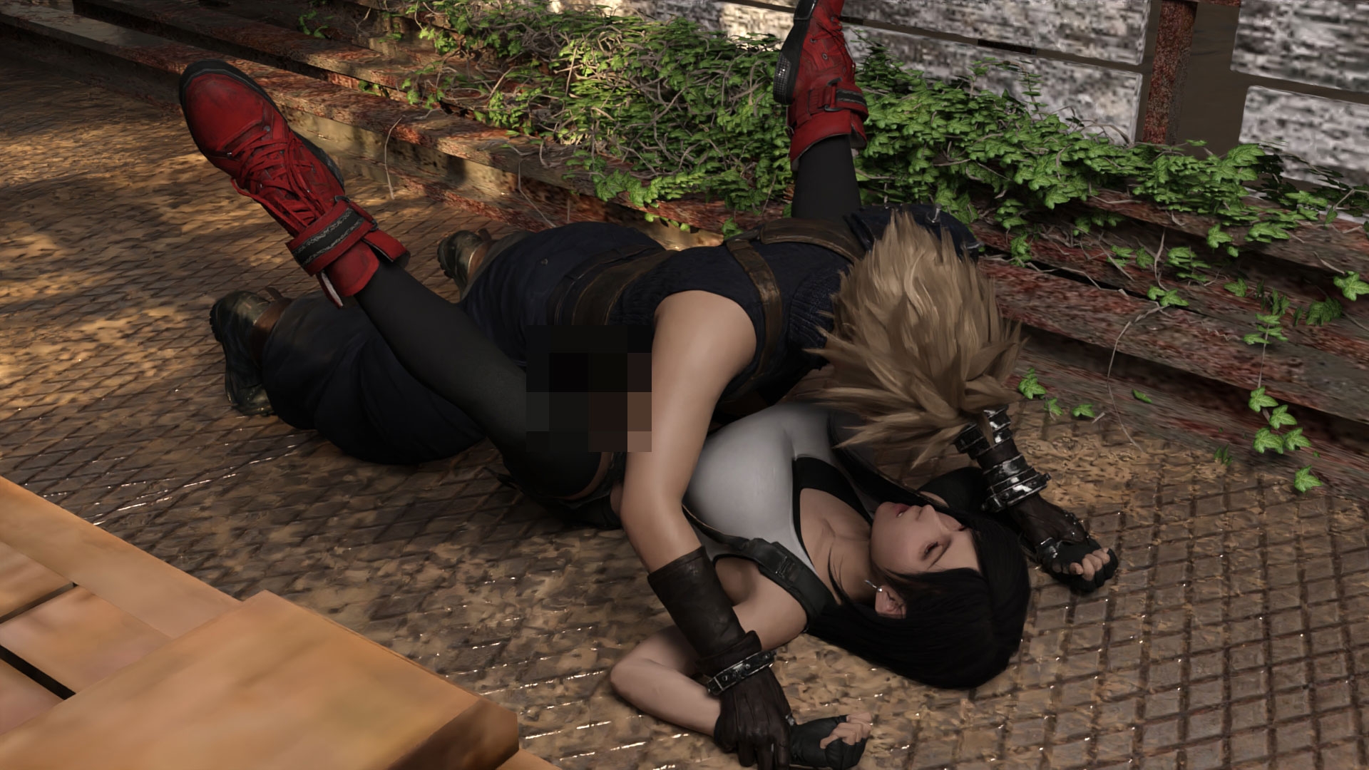 どこかで見たようなRPGの格闘女性コスプレ正常位SEX