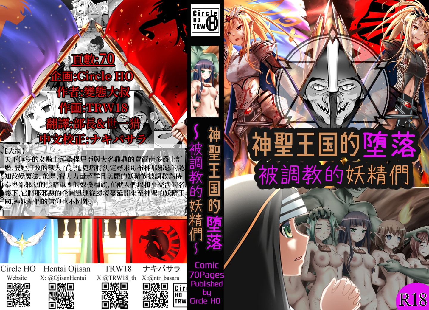 神聖王國的墮落—被調教的妖精們