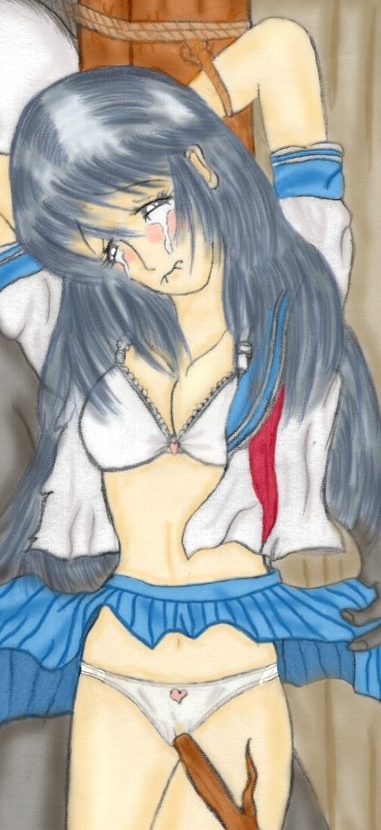 廃屋少女~優木美沙・廃屋緊縛凌辱輪姦~「起の章」