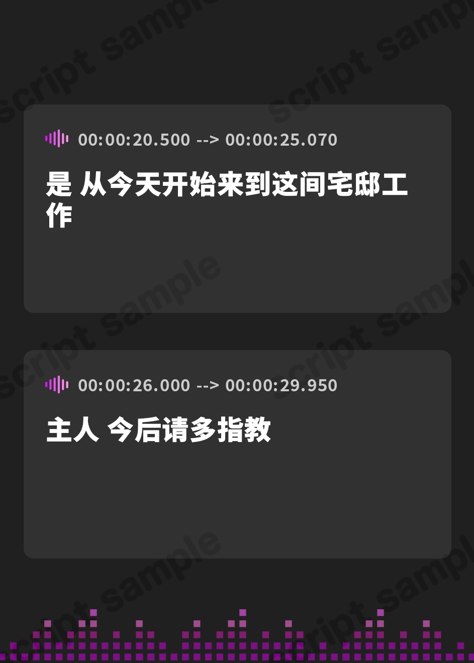 【簡体中文版】クールメイドおねぇちゃんとの低音いちゃらぶ中出しえっち【フォーリーサウンド】