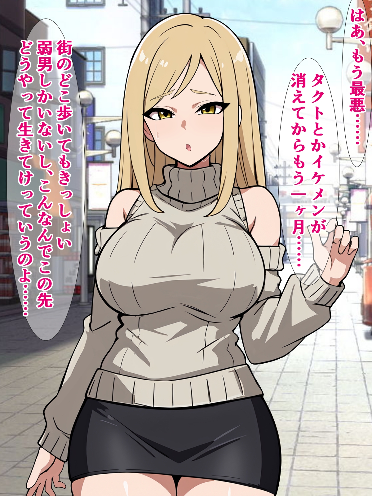 男は弱者男性しかいなくなった世界