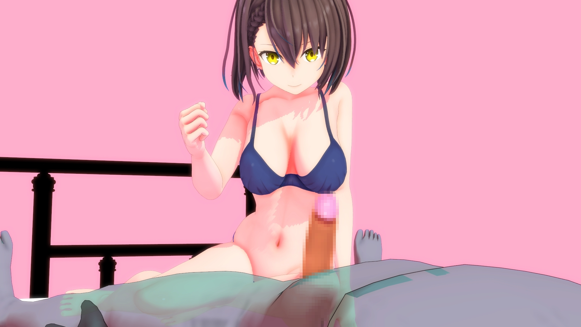 蹴り、殴りな玉責め動画