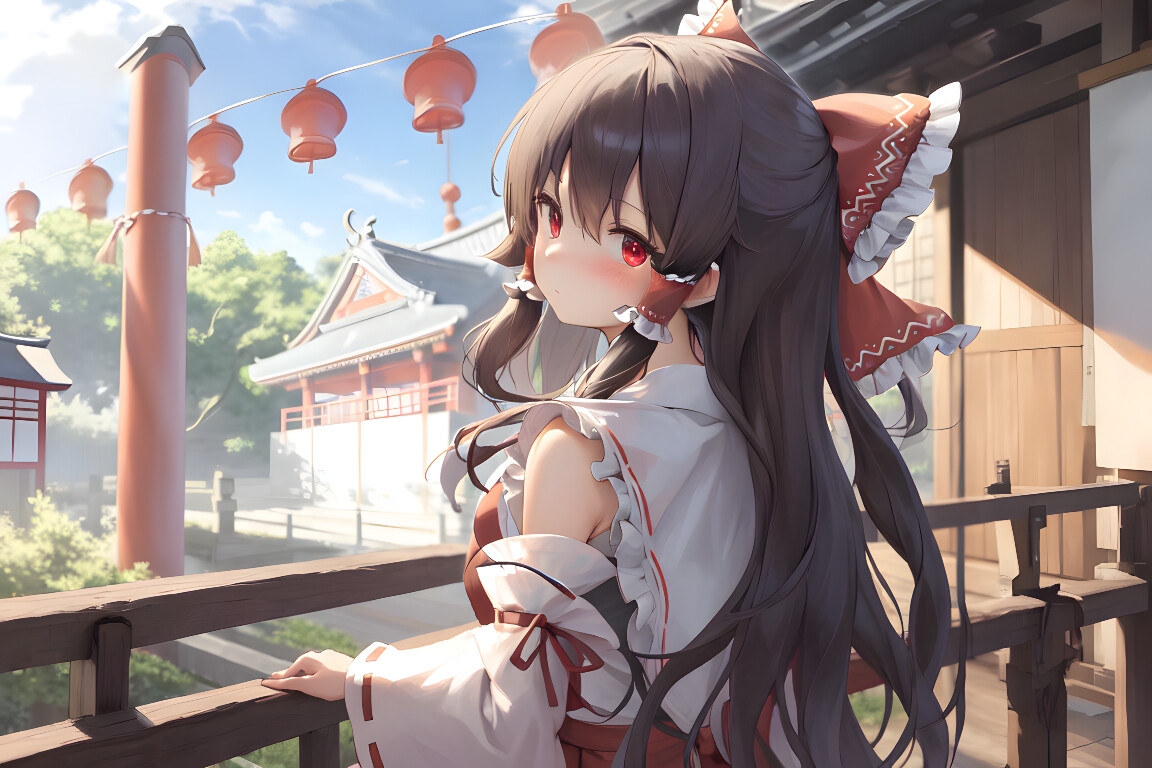 【囁き×KU100】押しに弱い紅白の巫女 〜博麗霊夢とオトフェチ様〜