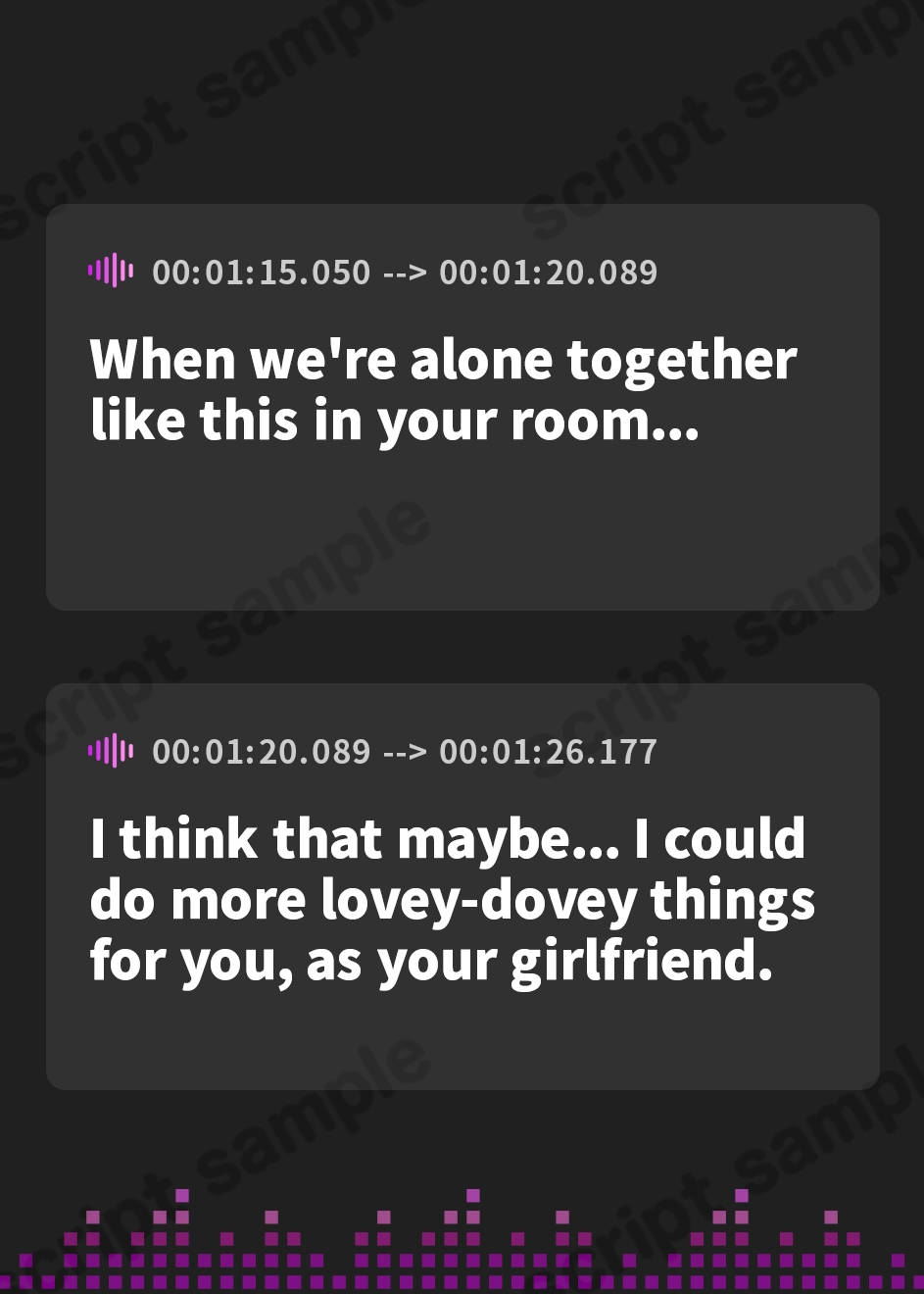 【英語版】【安眠ASMR】雨音とダウナー彼女