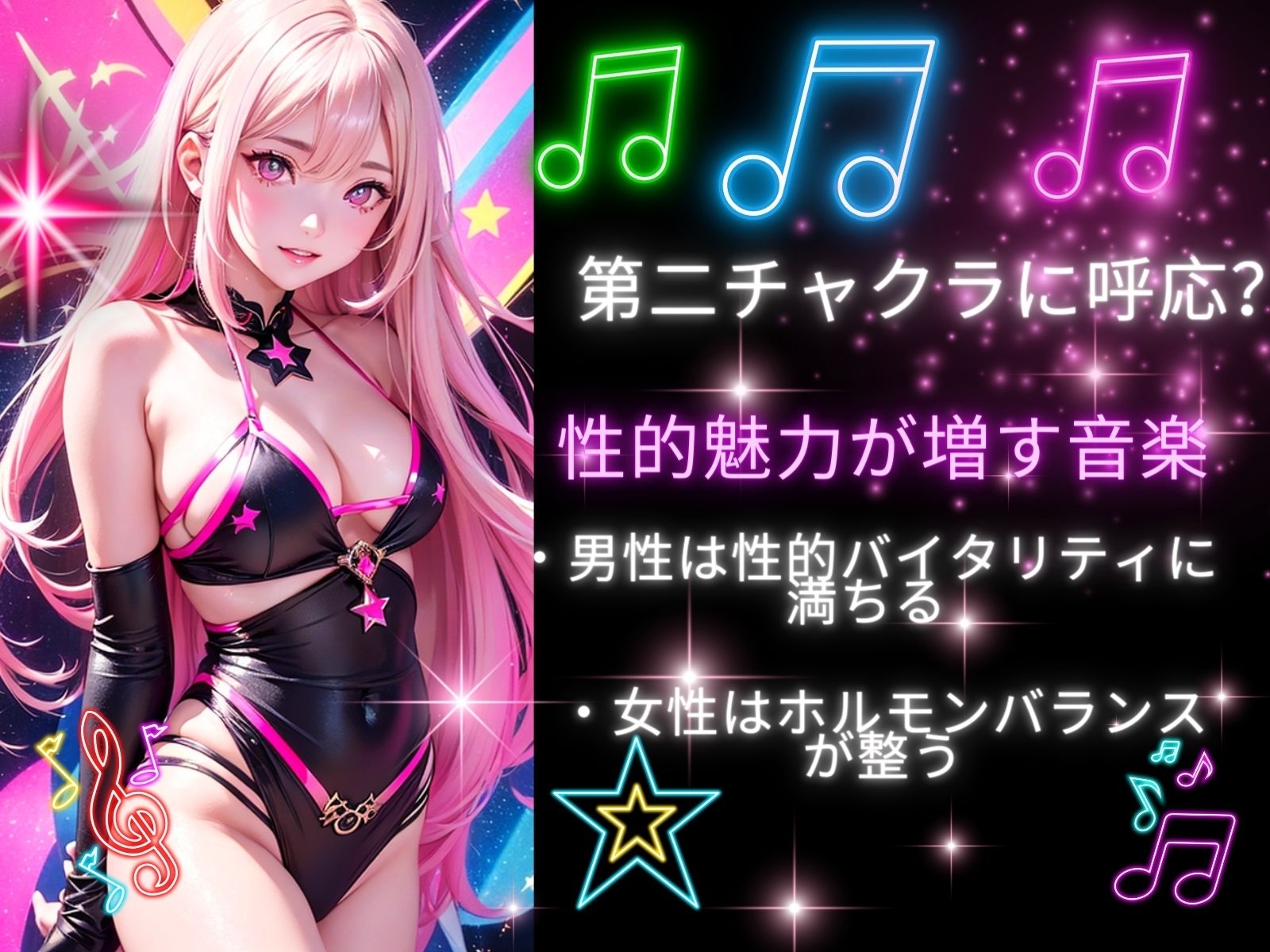 【ソルフェジオ周波数417hz】性的魅力とエネルギが増すヒーリングミュージック