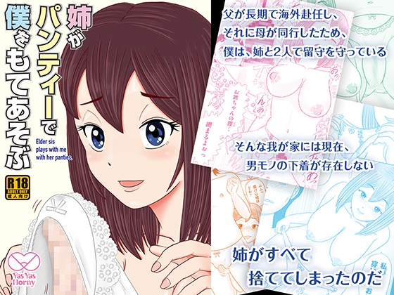 【韓国語版】姉がパンティーで僕をもてあそぶ