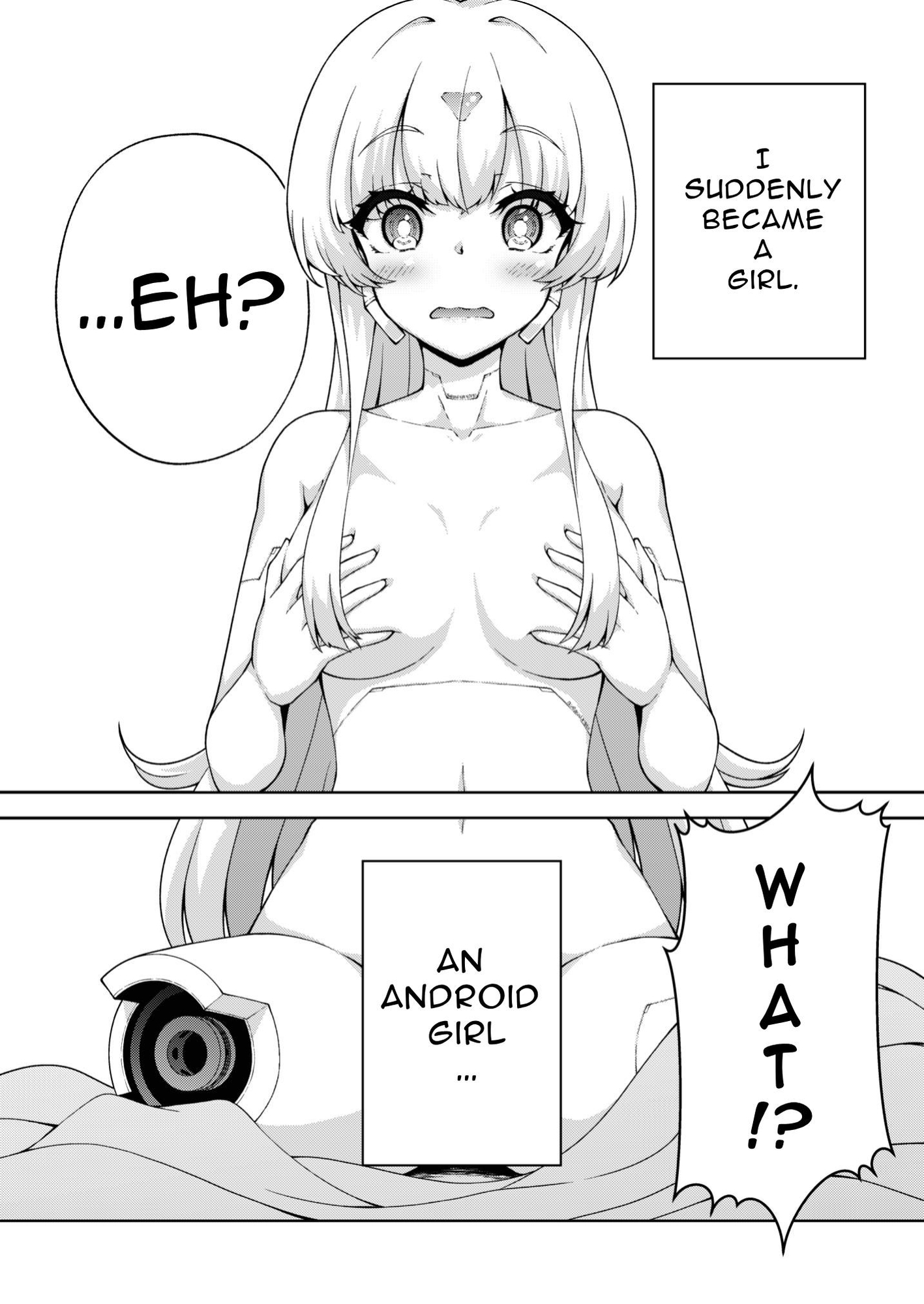 【英語版】転生?したら、アンドロイドでおんなの子(1)