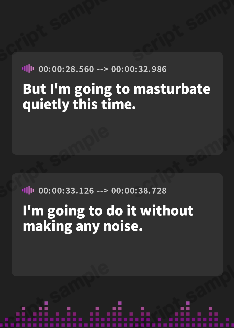 【英語版】【実演】おっとりロリ声優が声我慢しながらこっそりオナニー!最後にトラブルが…!?【蜂蜜檸檬】