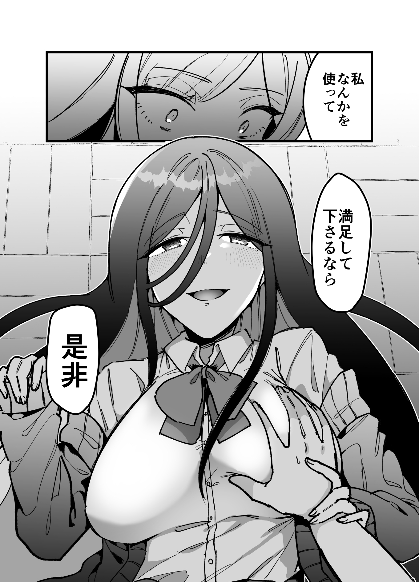 触手少女とこわれた聖女