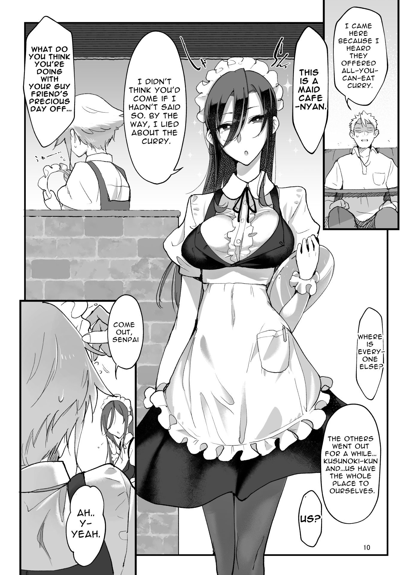 【英語版】メスダチfour糸目のデカ女先パイ
