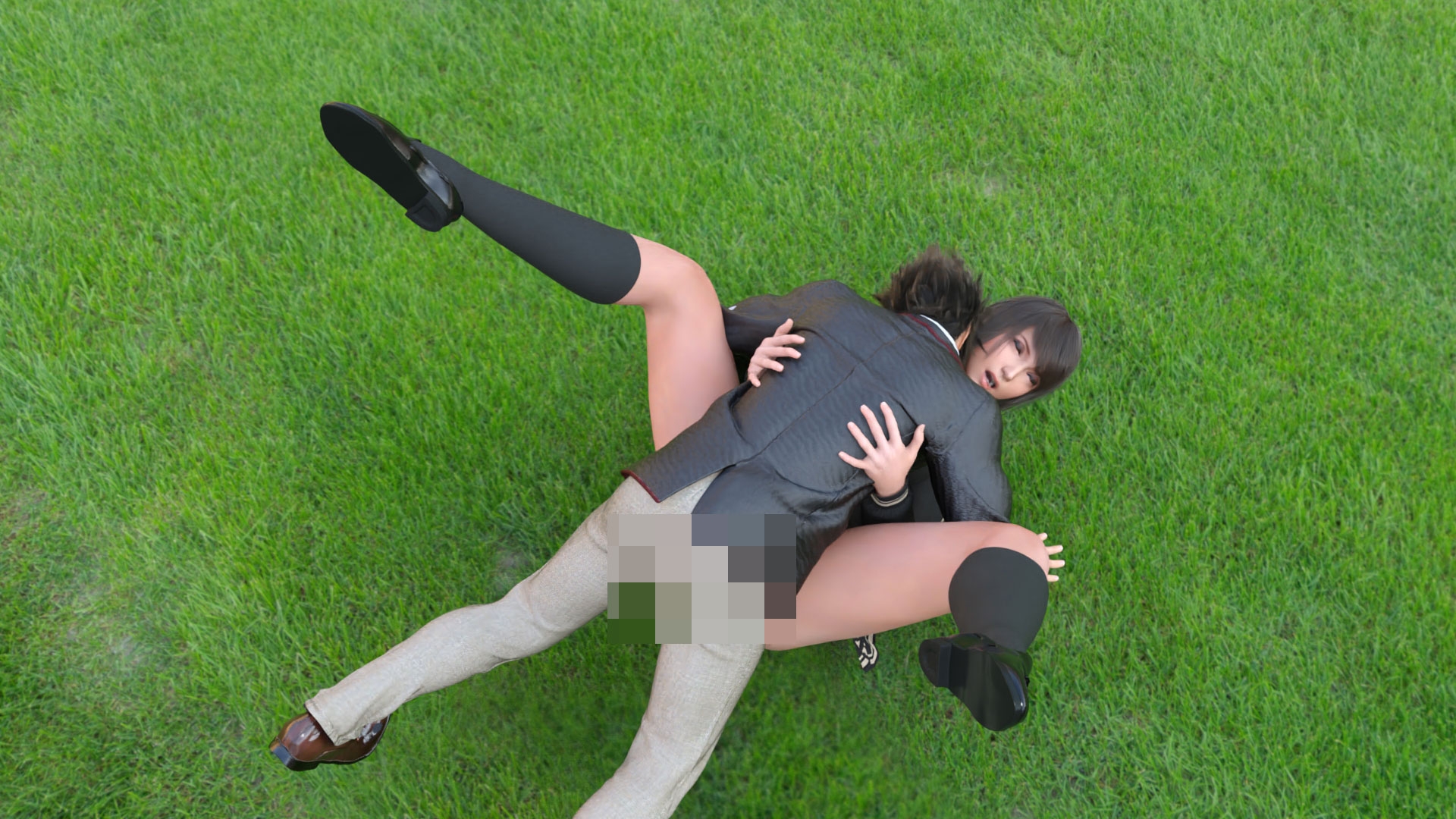 万能格闘美女『霧島愛唯(きりしまめい)』のレ○プ現場(#01:正常位)