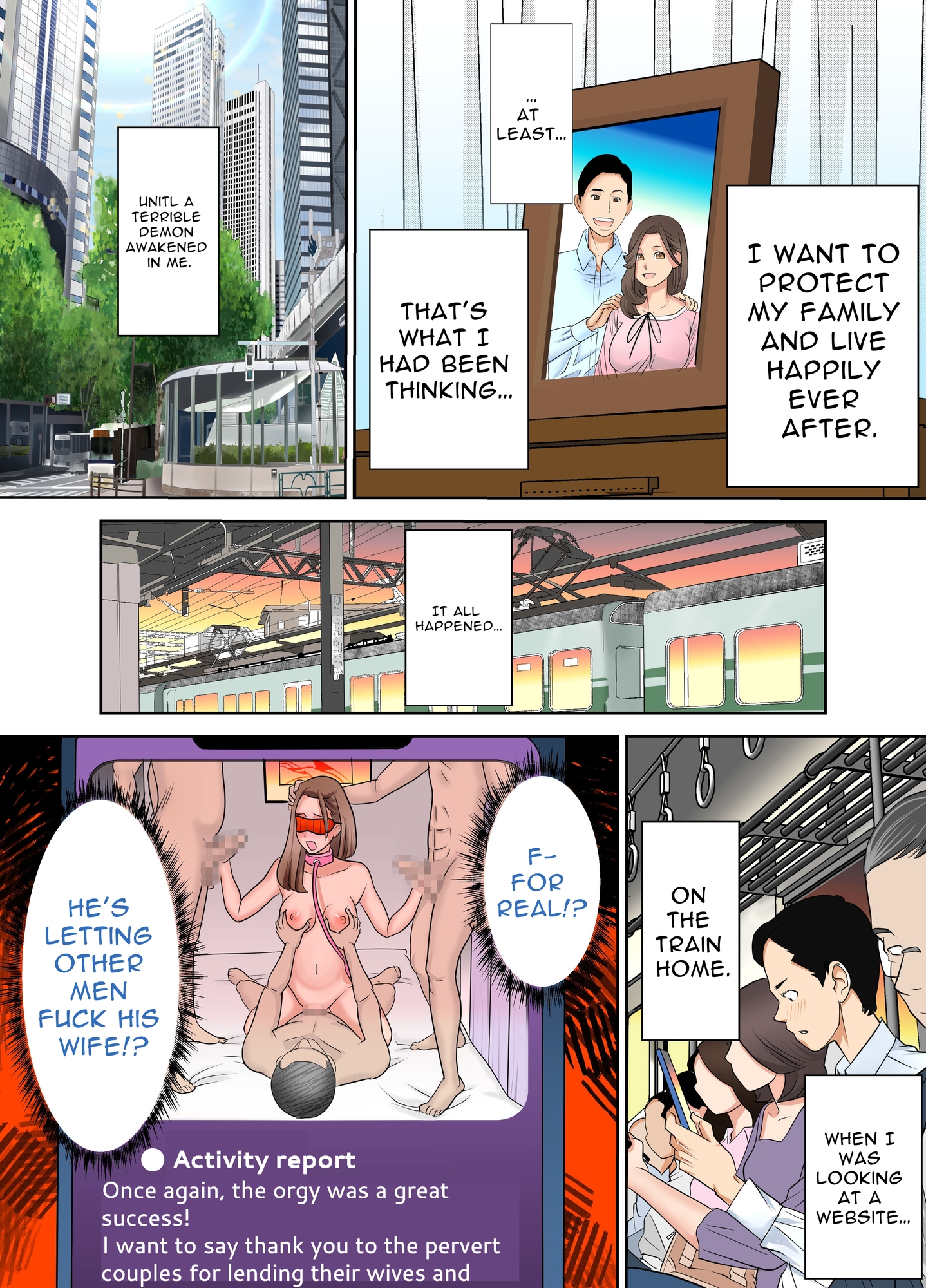 【英語版】依存性嗜好セックス依頼人〜寝取られ妻〜