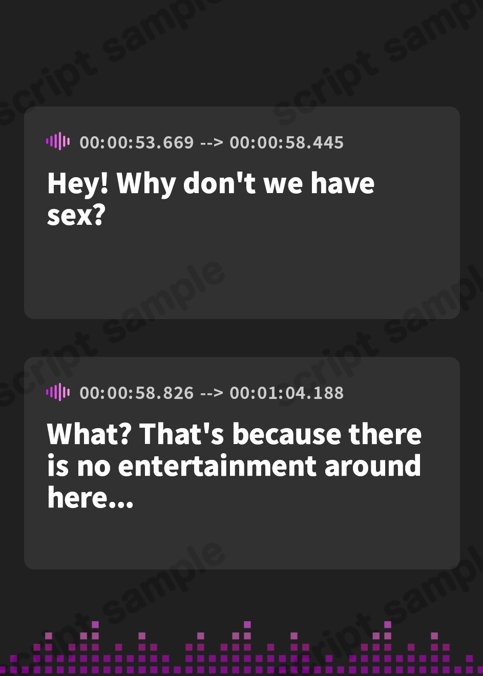 【英語版】田舎の幼なじみセックス ～幼なじみは麦茶を飲むついでにセックスをせがむ～