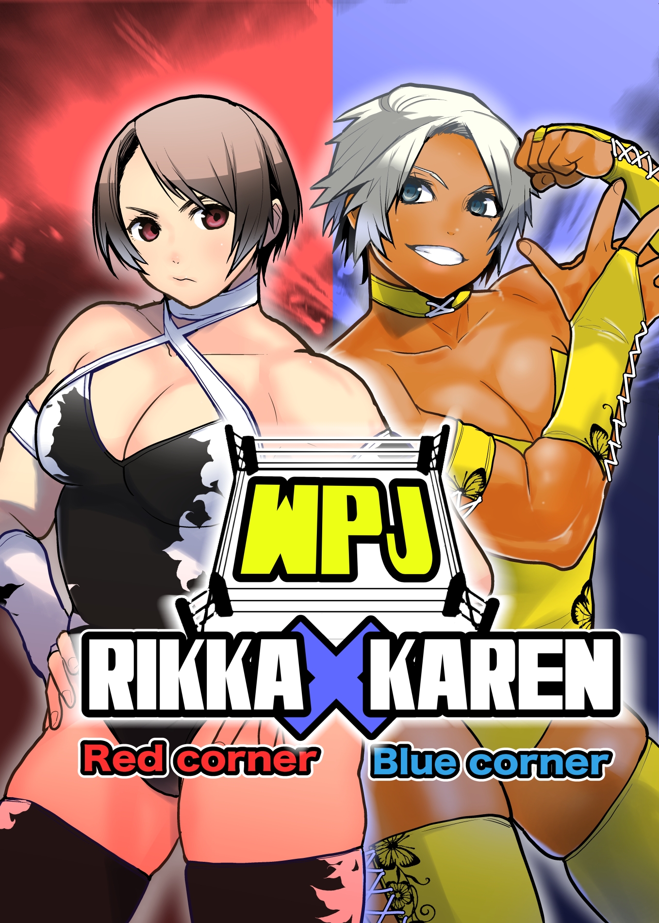 WPJ RIKKA vs KAREN RED&BLUE corner