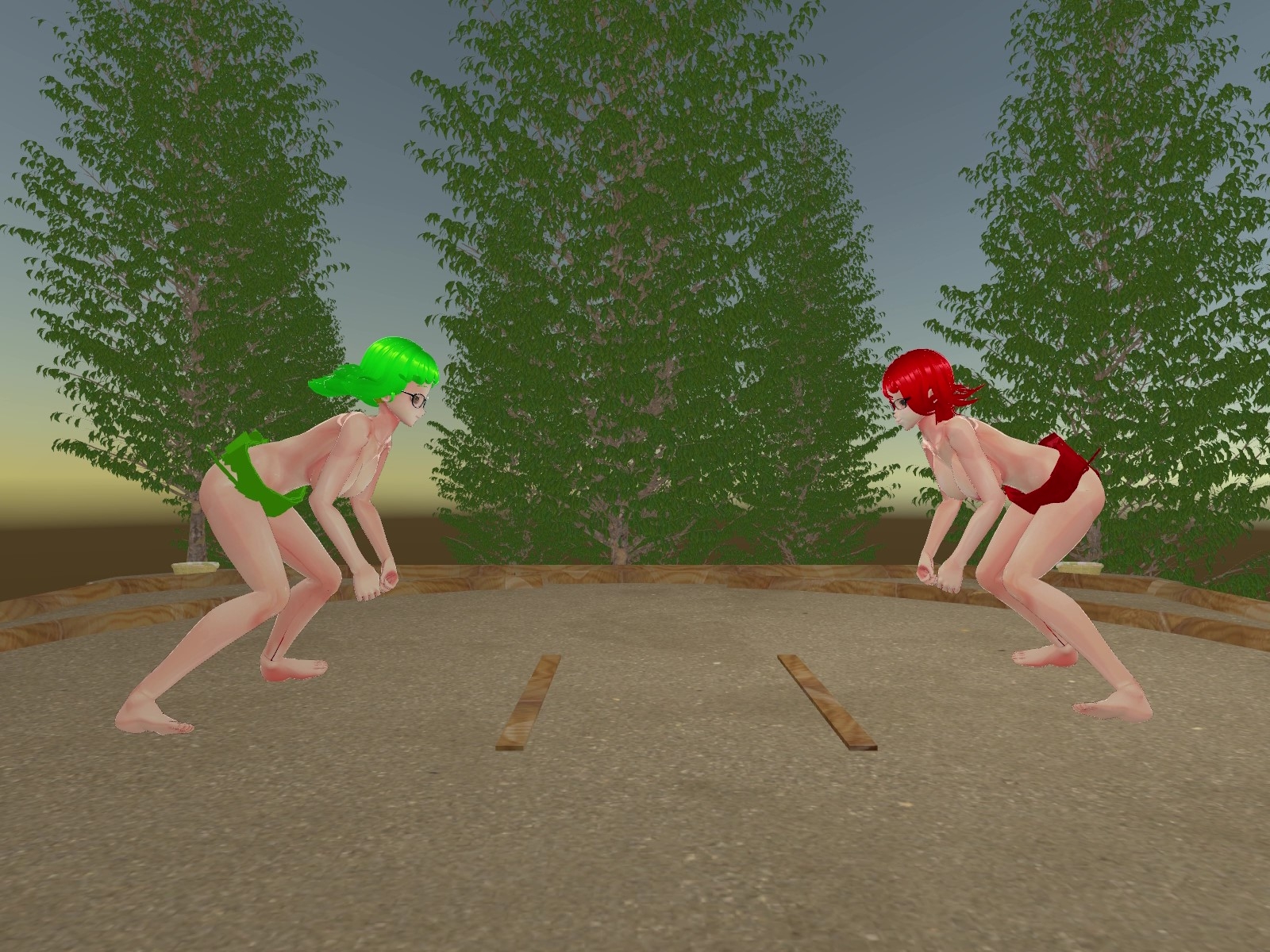 女相撲アニメーション_ver202309