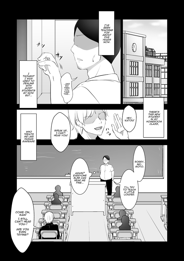 【英語版】不良息子を育てた母親は担任教師のチ〇ポに謝罪する