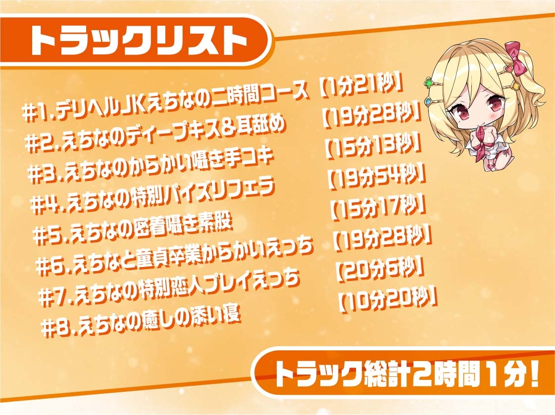 リアルデリヘルJKえちなちゃん～ギャルJKと無声で耳元密着レンタルルームえっち～【フォーリーサウンド】