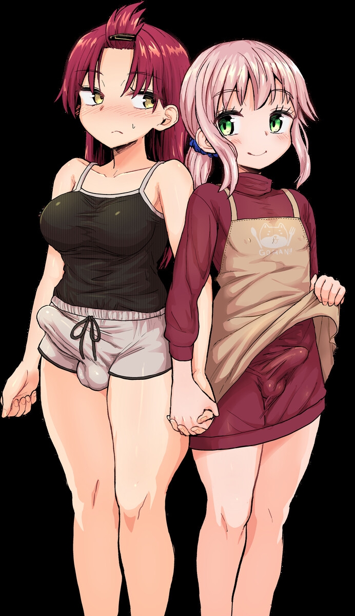 ふたなり娘と男の娘がイチャラブする話