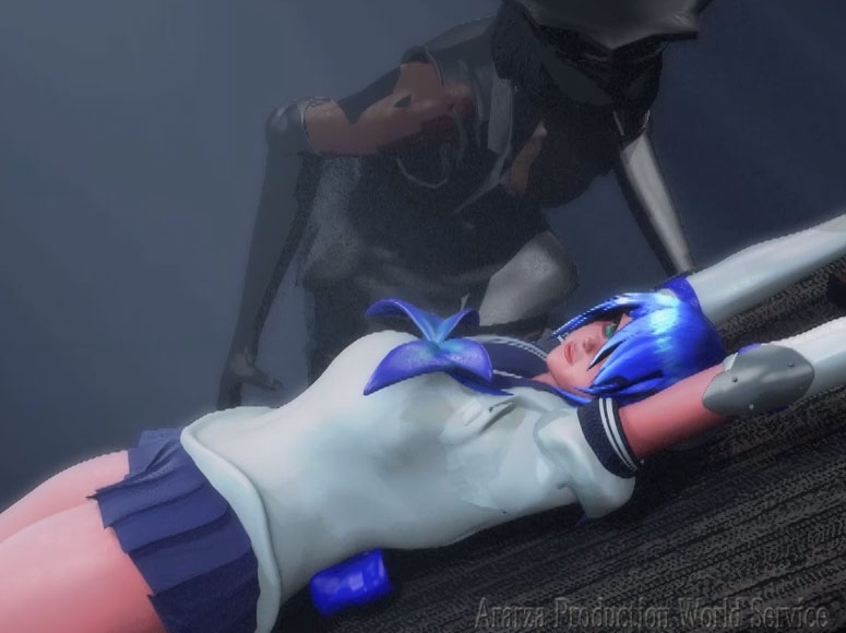 戦うヒロイン拷問 メタファー2 Aria 引き伸ばしクンニ責め