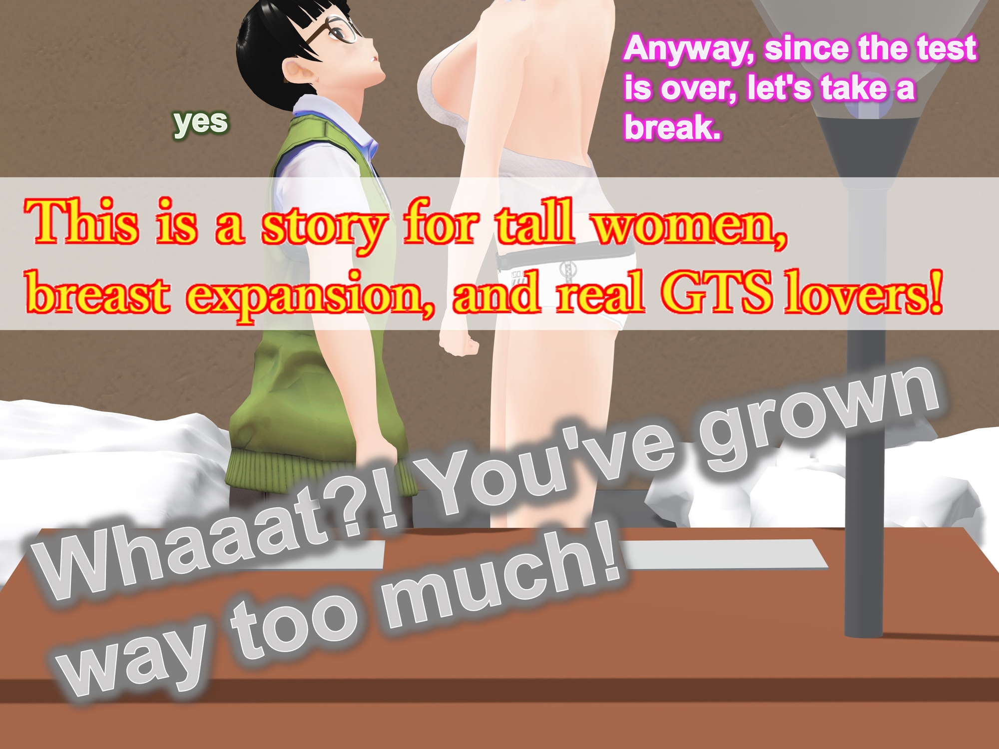 Outgrowing only girls, Overtake boys, Growth sound. Home tutor Arc