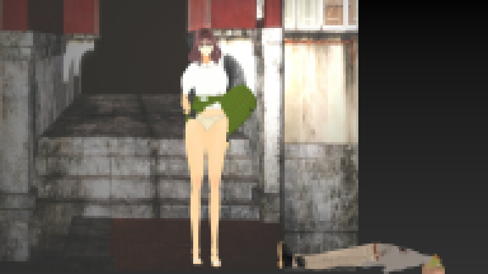 格闘ゲームのような男リンチシーン3