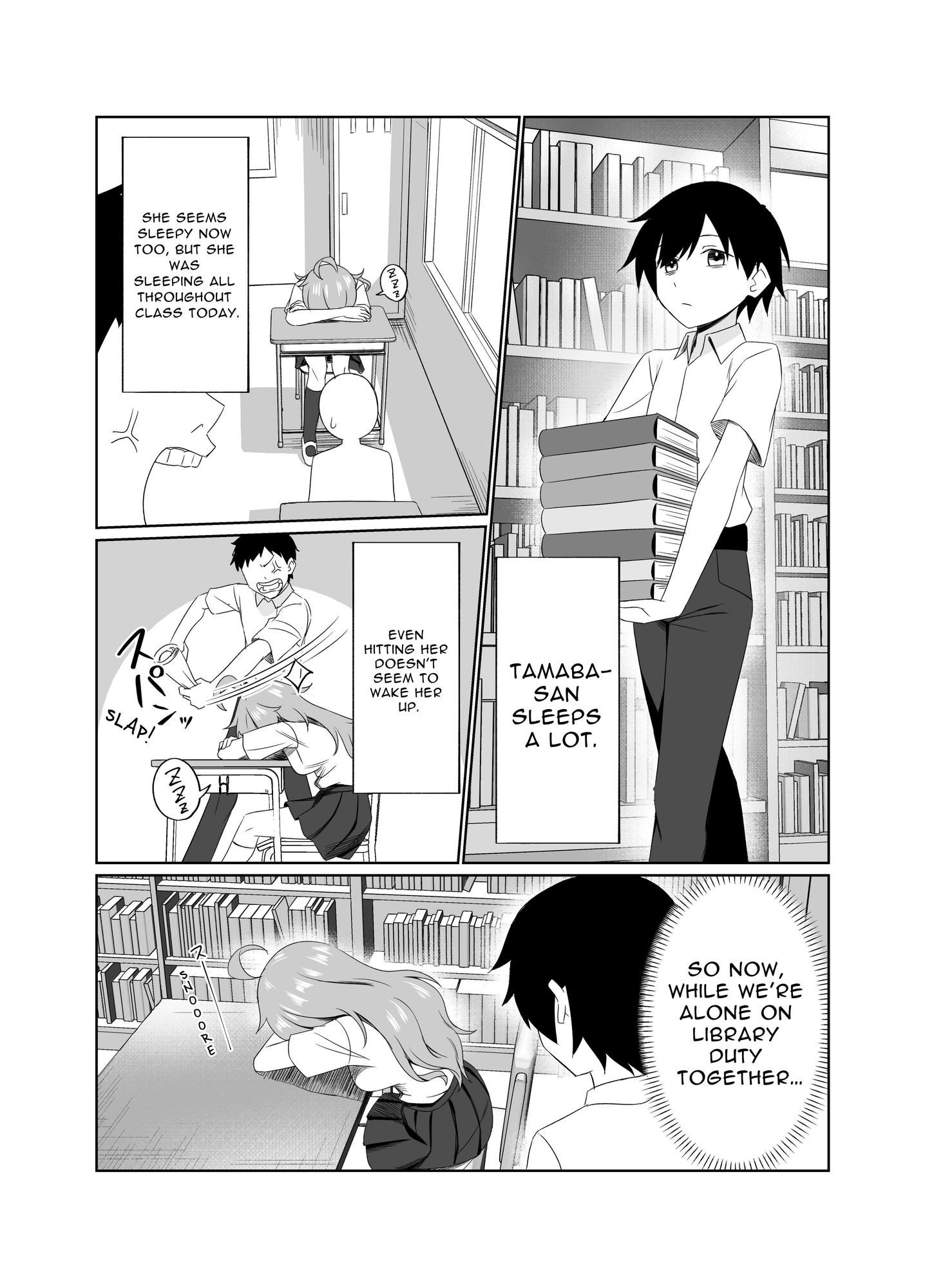 【英語版】眠り姫は僕のもの 〜図書室で睡眠姦〜