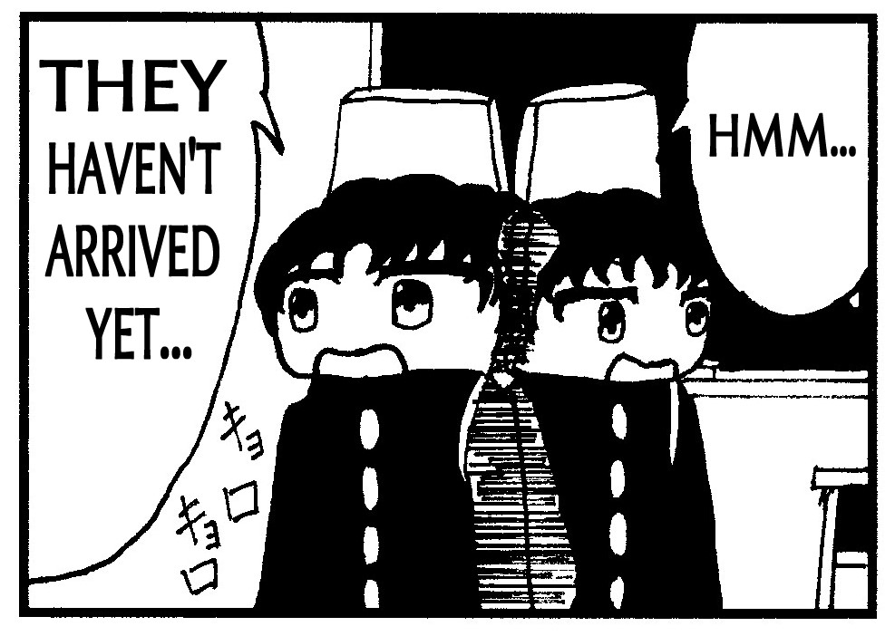 Band club comedy 4-panel comic "Let's play instruments" Episode 2