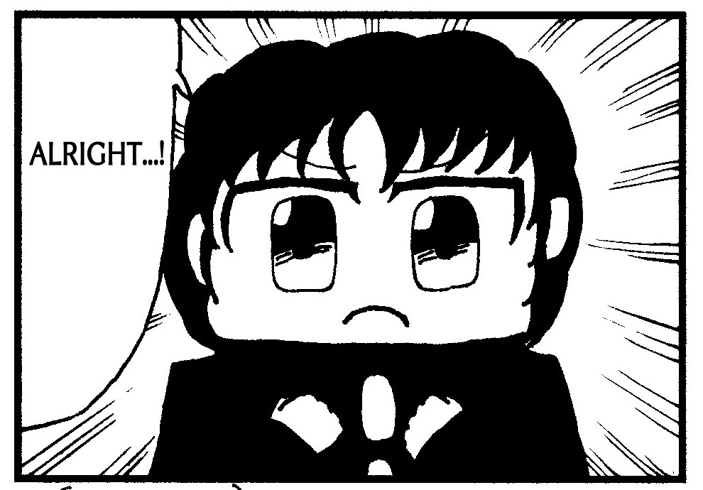 Band club comedy 4-panel comic "Let's play instruments" Episode 2