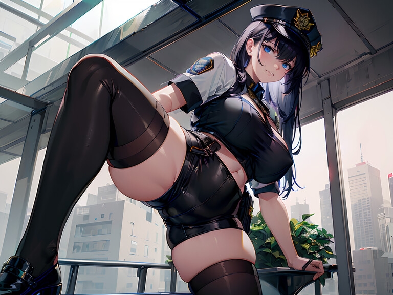 女性警官の金玉責め冤罪誘導～私がやりましたって言えば止めてあげる