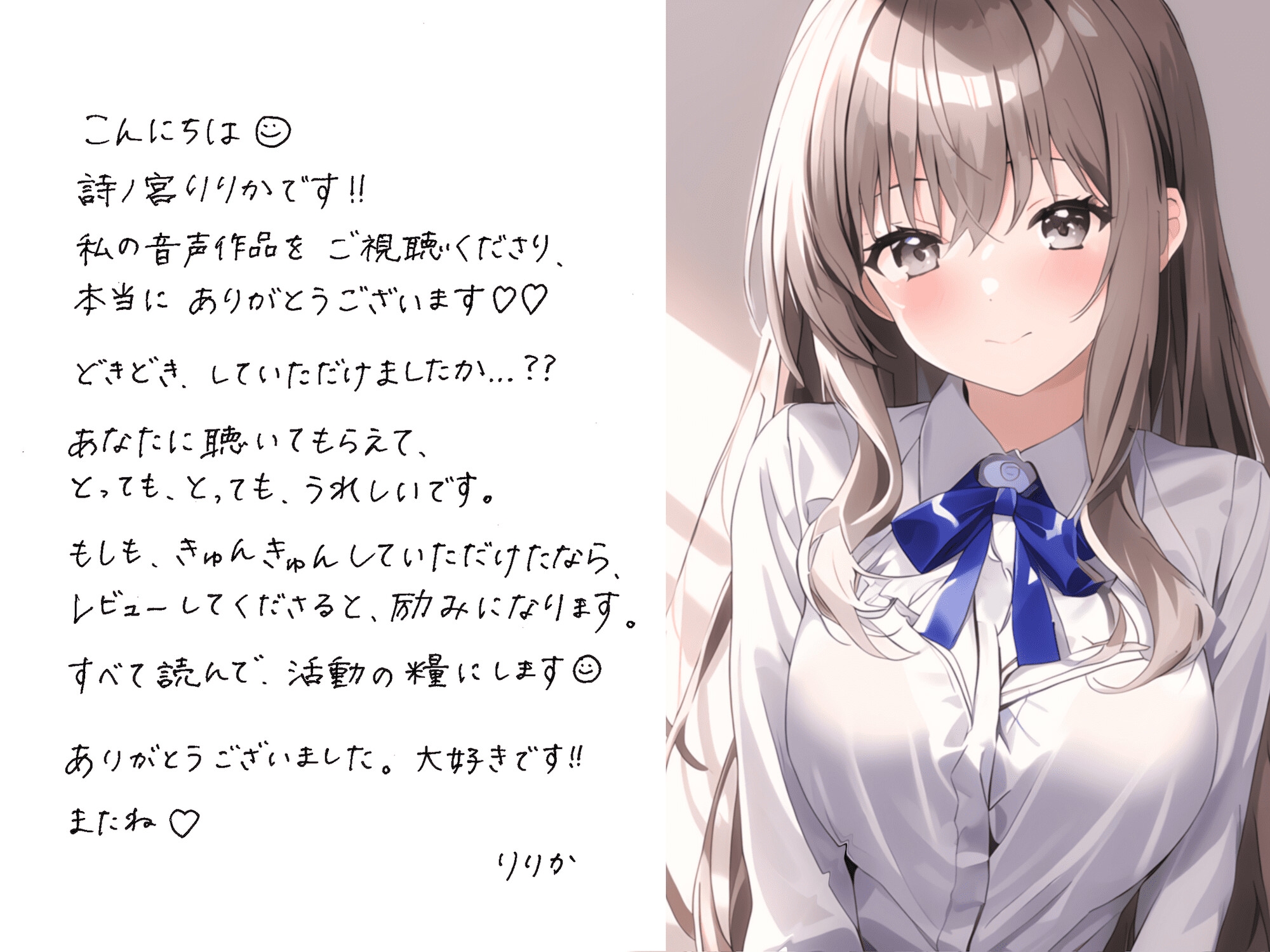 【初めての実演オナニー】わたしのひとりえっちルーティン聴いてほしくなっちゃいました!