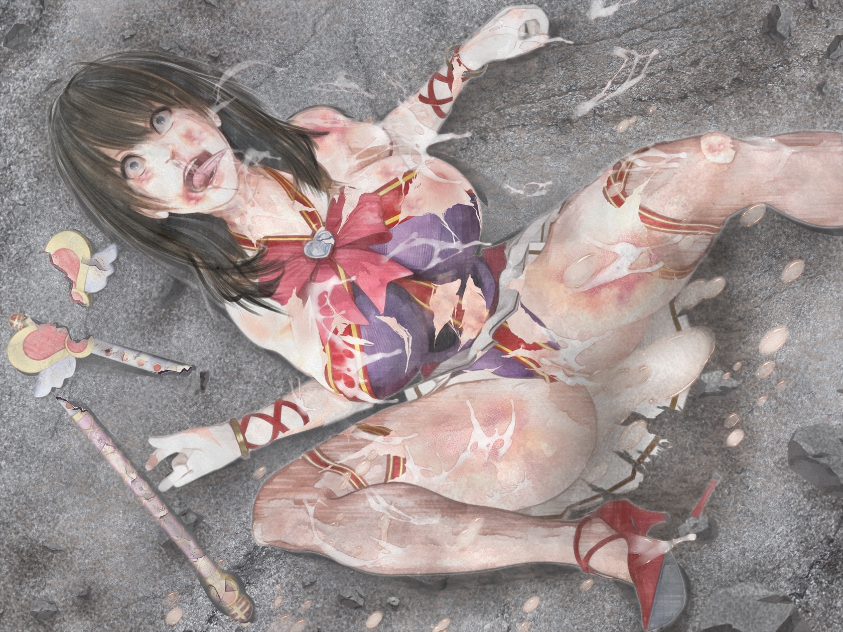 魔法少女達の敗北//リョナボイス・コレクション/首絞め・首絞めセックス・腹パンetc.