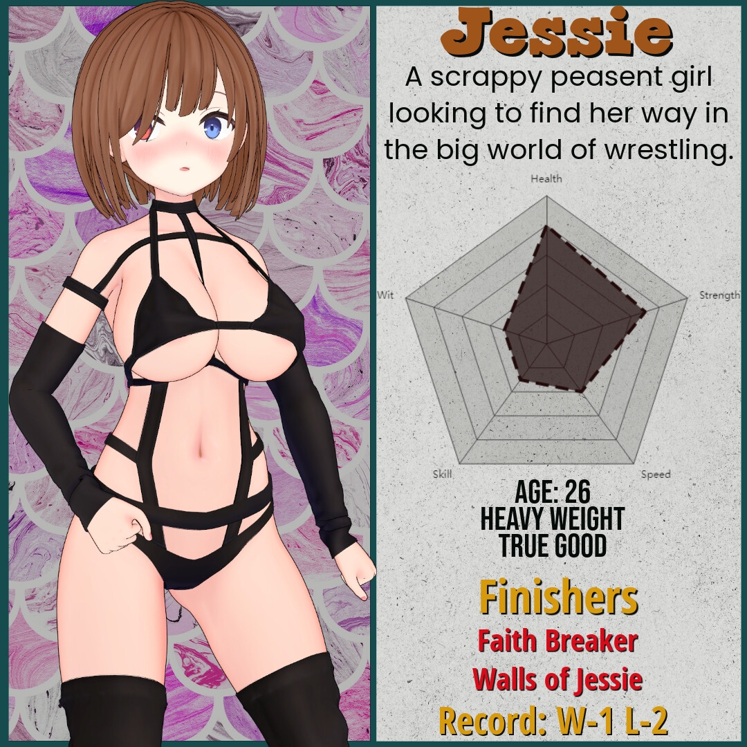 Myra Vs Jessie - Best of 3 Falls