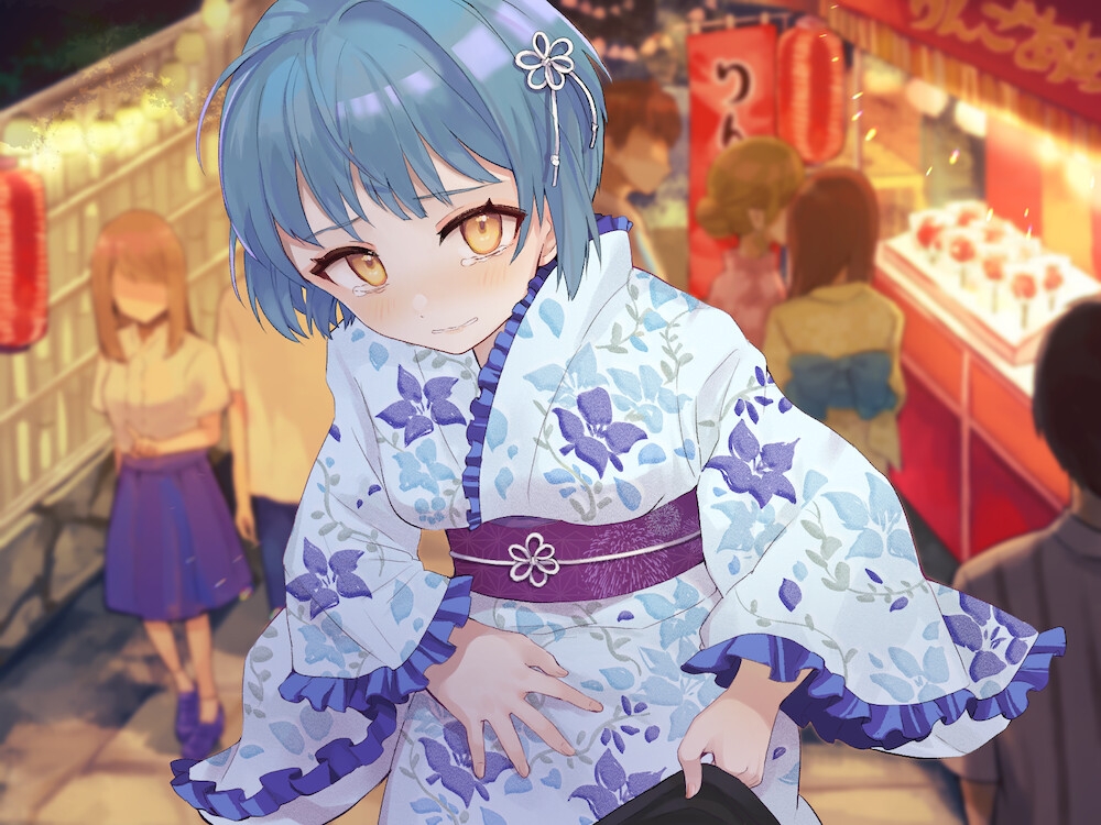 【排泄我慢】お祭りでお腹を下した先輩が…〜ADV式音声作品〜