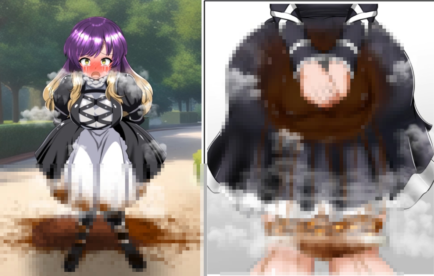 便意我慢&着衣脱糞アニメーション(9)聖白蓮