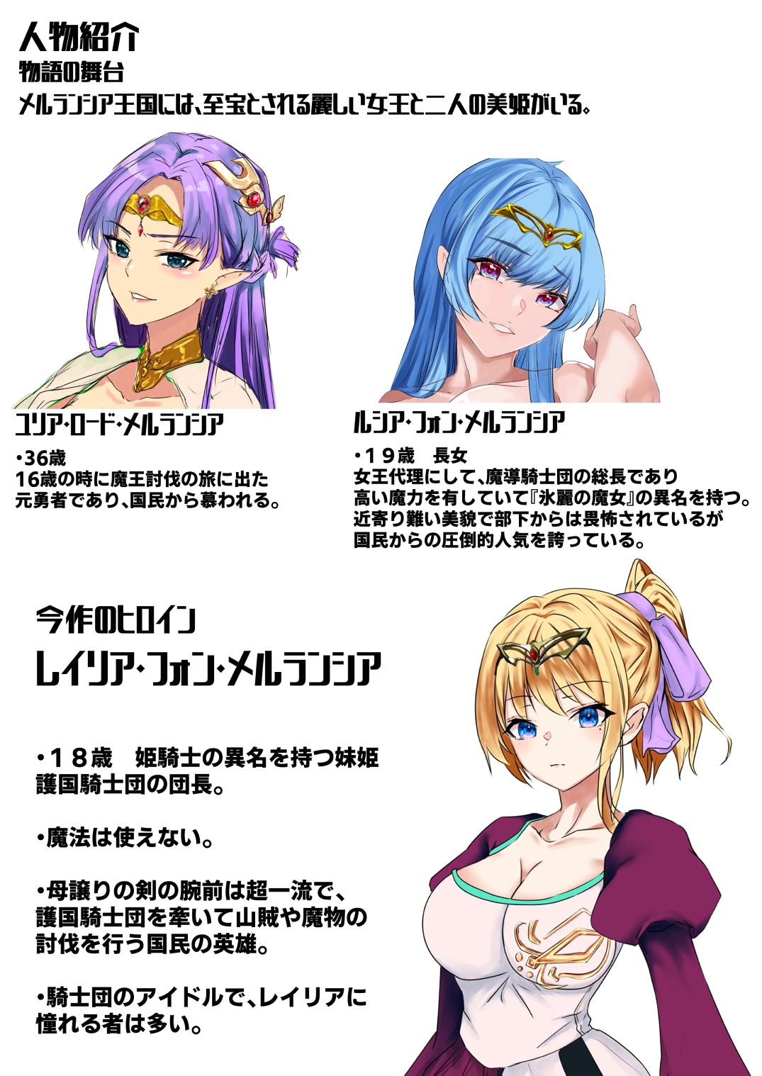 メルシアン王国の崩壊 レイリア編前半