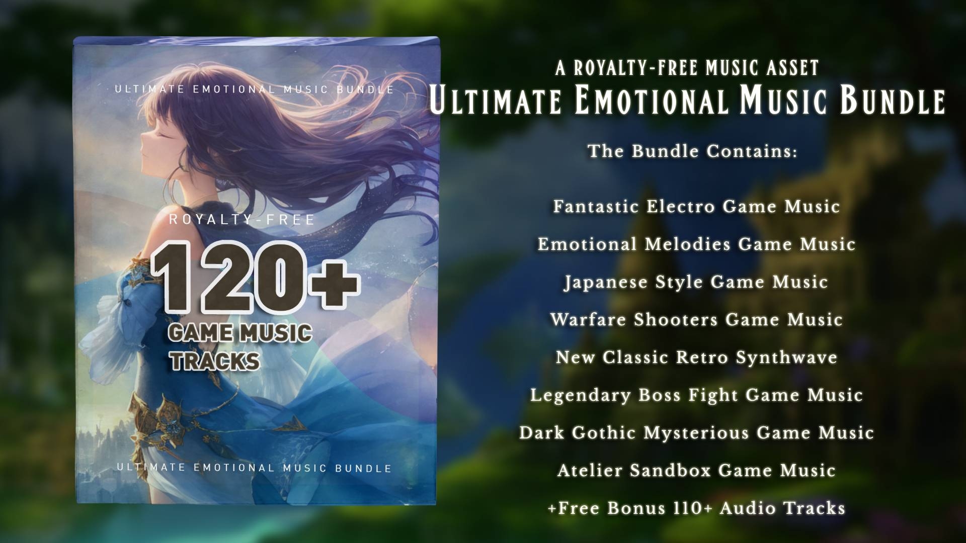 【BGM素材バンドル】Ultimate Emotional Music Bundle