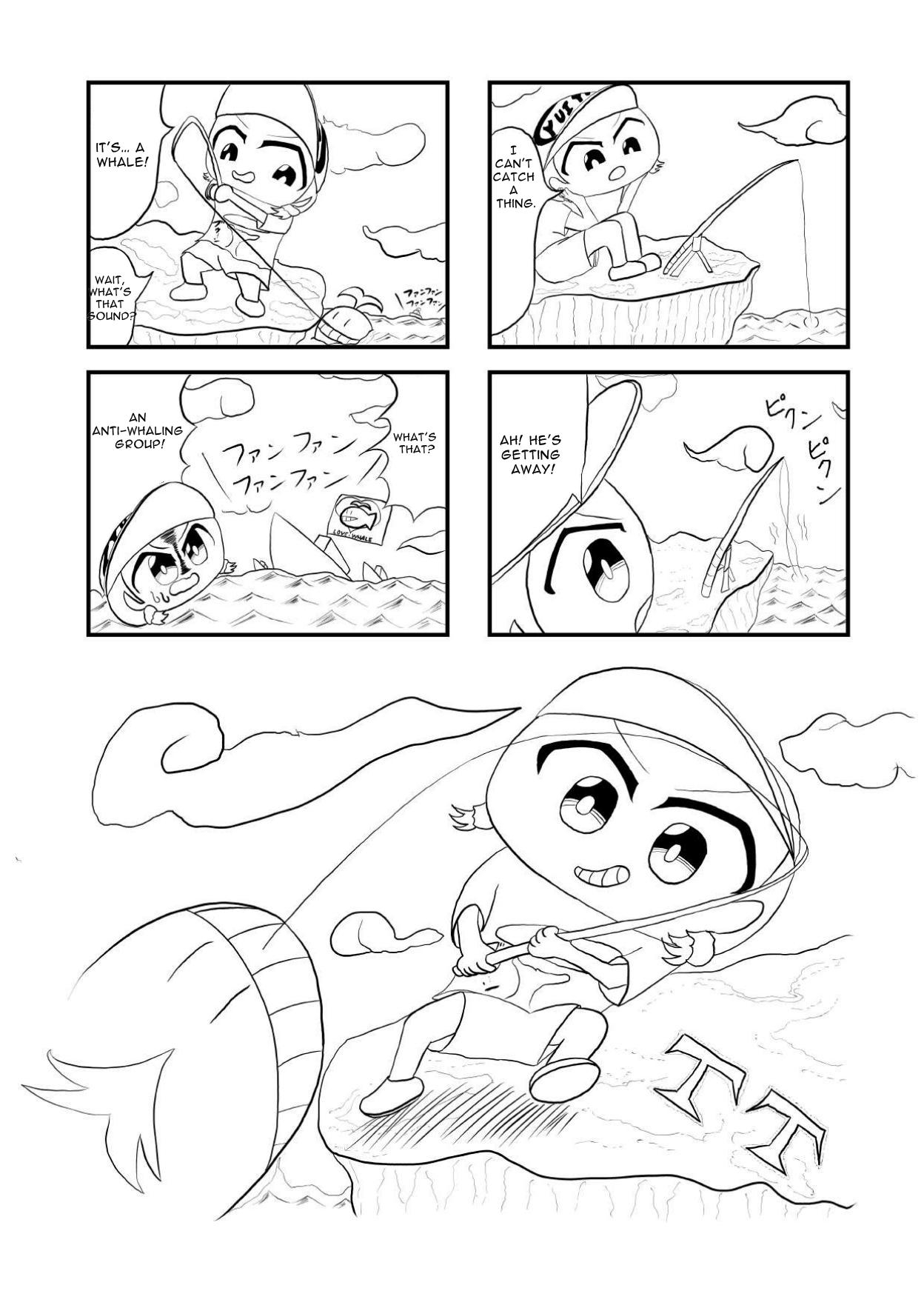 【英語版】卓球4コマ「TT」第2話