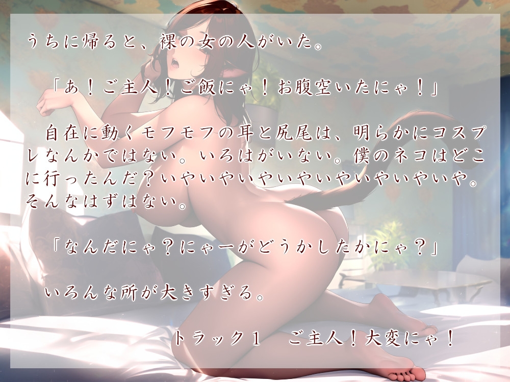 うちのにゃんこは二足歩行