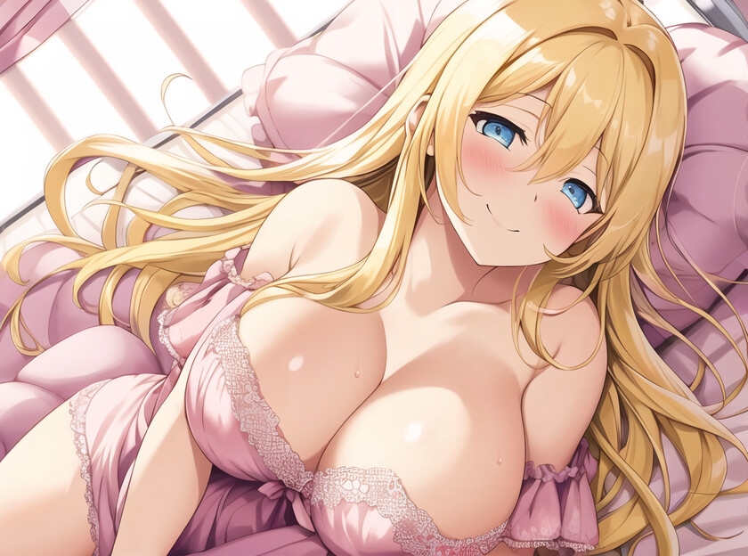 【バイノーラル】愛の女神と超密着添い寝～身体も心も温かいドスケベ爆乳女神と布団の中でラブラブエッチして眠る異世界性活～【抱き枕推奨/ファンタジー/耳舐め】