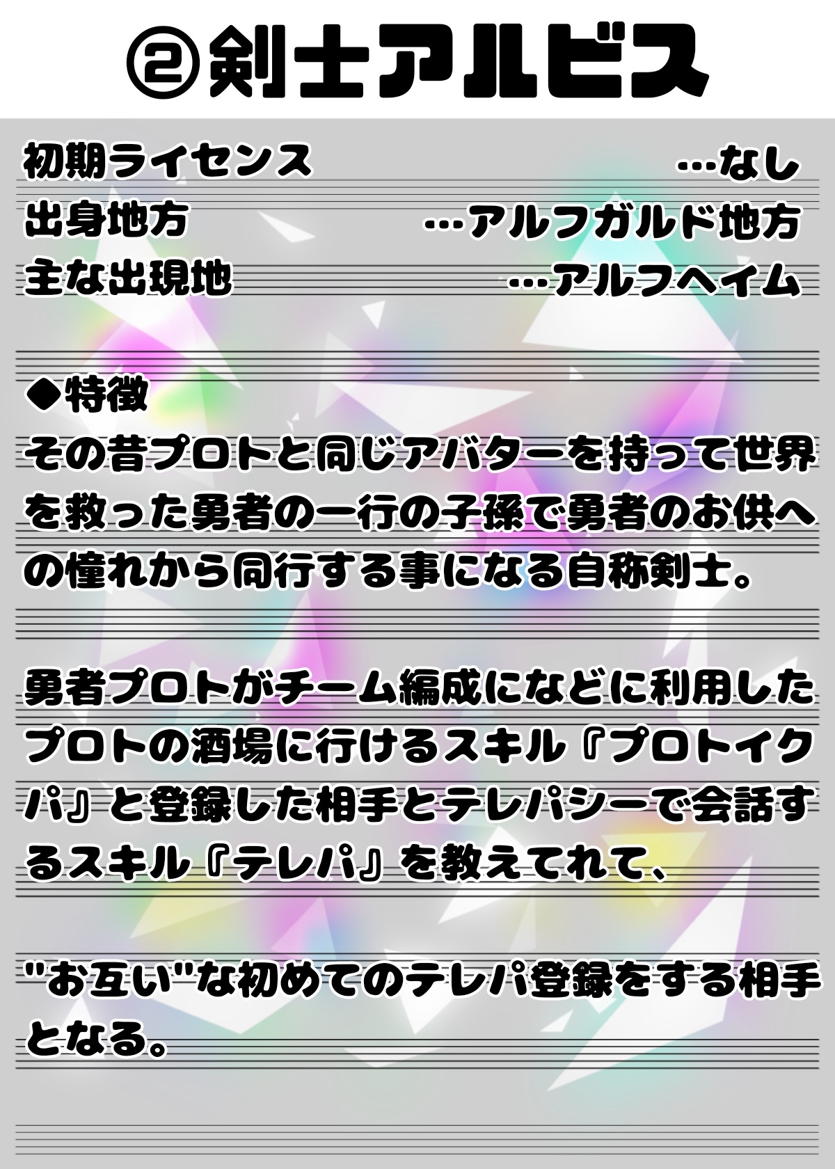 勇者プロトの伝説 キャラクター図鑑 着衣版 第一巻