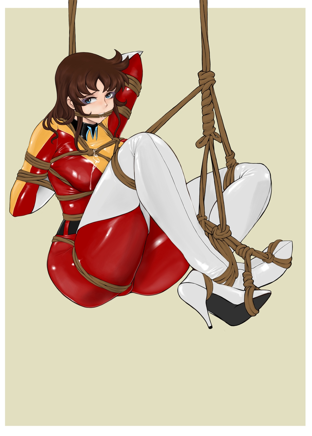 昭和的ぴっちりスーツスーパー緊縛大戦改