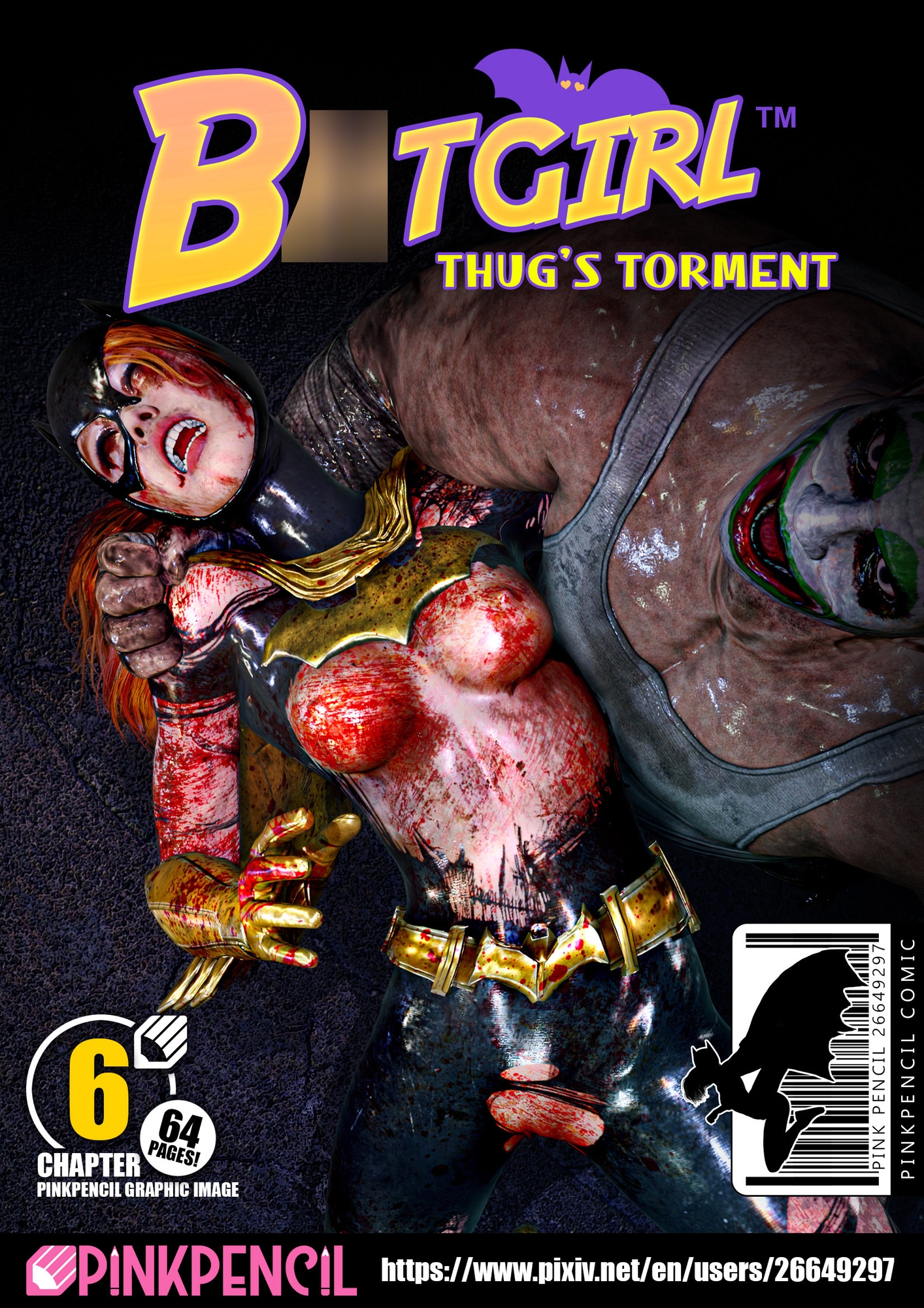 バ○トガール(凶悪犯の拷問) B○TGIRL (THUG'S TORMENT) PINKPENCIL COMIC - CHAPTER 6