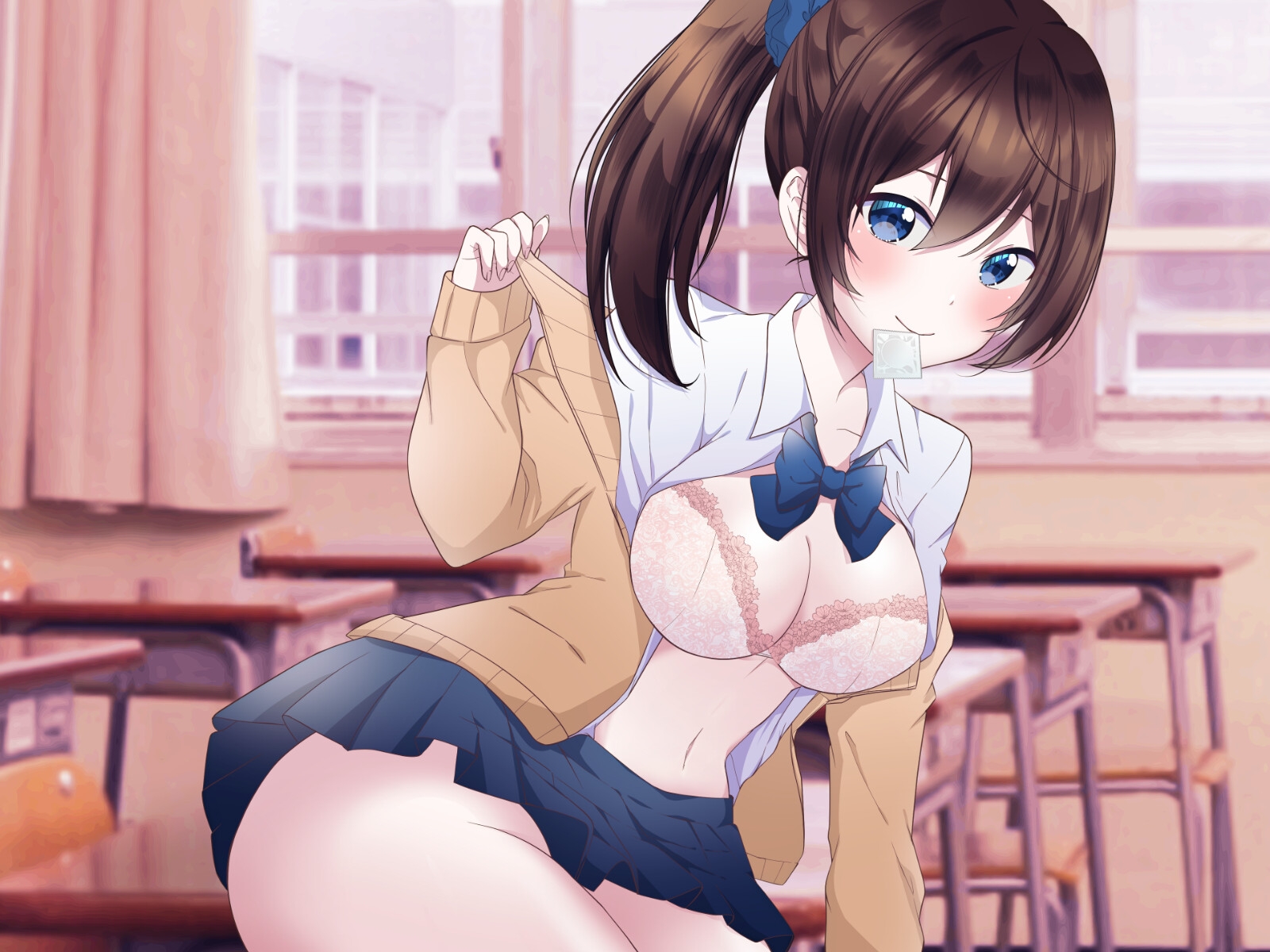 《期間限定110円》童貞卒業を願う幼なじみJKの放課後校舎の筆おろしえっち