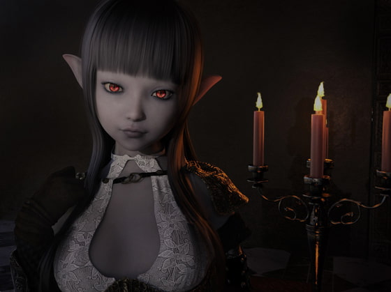 【英語版】ふたなり悪魔っ子にペットとして飼われ大量の精液ぶっかけられるお話