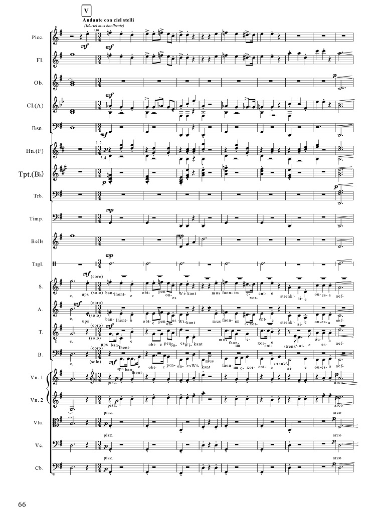 我門 隆星 交響曲第二番ト長調「架空言語」