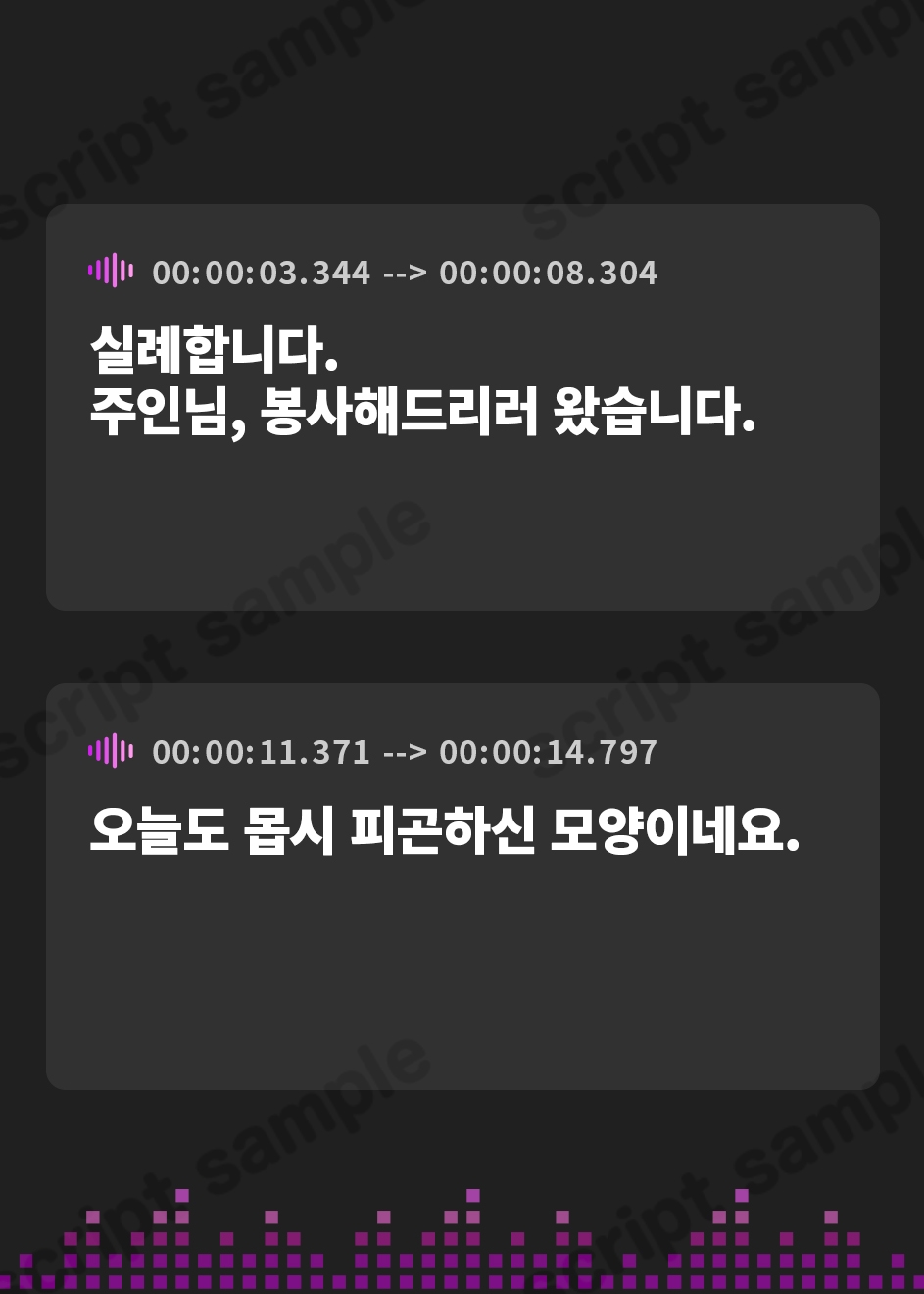 【韓国語版】【KU100】ご奉仕メイドのあまあま子作りエッチ ～ご主人さま、気持ちいいことして癒やして差し上げますね♪～