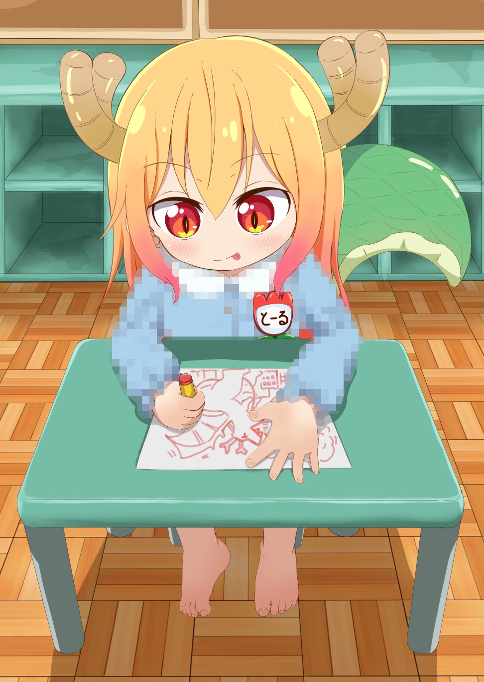 【足フェチ必見】ロ〇トールが足でいじいじしちゃう様子