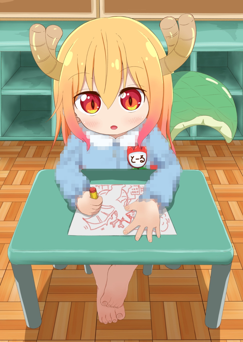 【足フェチ必見】ロ〇トールが足でいじいじしちゃう様子