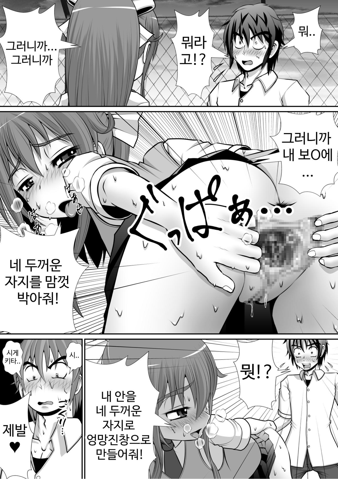 【韓国語版】膣破壊系女子5その1